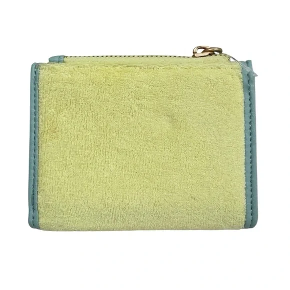 NWT Juicy Couture Gelato On The Beach Bifold With Pullout Wallet Yellow Pearl - Picture 4 of 4